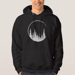 Veste À Capuche Floral Forest Circle Tree Loving Forest Tree