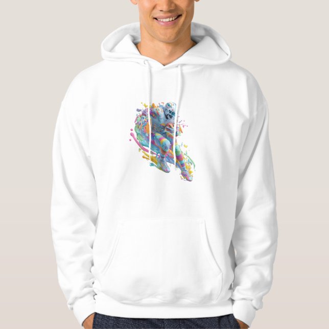 Veste À Capuche Football Design spec (Devant)