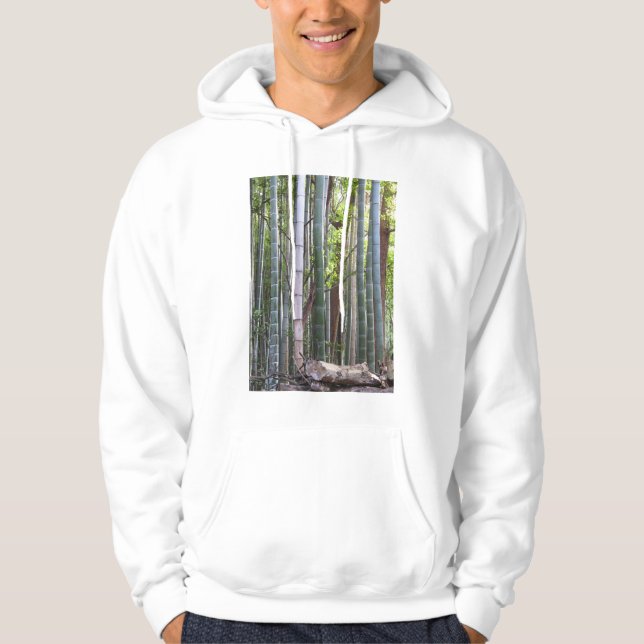 Veste À Capuche Forêt géante japonaise de bambou, Sagano, Kyoto, J (Devant)