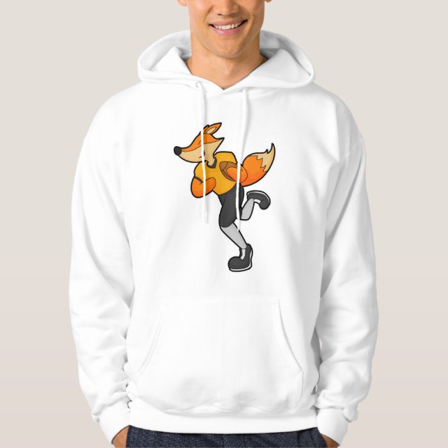 Veste À Capuche Fox comme joueur de football avec Football (Devant)