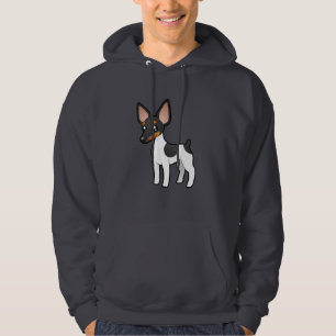 Veste À Capuche Fox Terrier de Rat terrier/jouet de bande dessiné