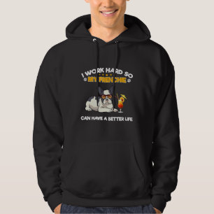 Veste À Capuche Français Bulldog Lover S