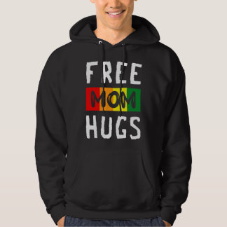 Veste À Capuche Free Mom Hugs LGBT Transgender Bisexual Pride Mont