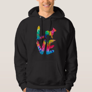 Veste À Capuche Frenchie French Bulldog Tie Dye Log Chien Maman Pa