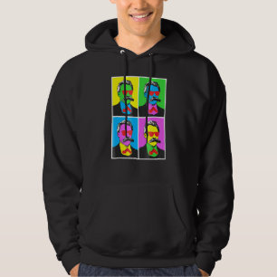 Veste À Capuche Friedrich Nietzsche Poster d'art pop