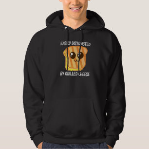 Veste À Capuche Fromage grillé mignon pour hommes femmes pain toas