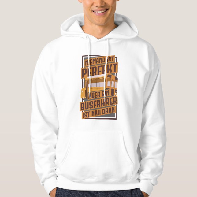 Veste À Capuche Fundy Bus scolaire pour chauffeurs de bus (Devant)