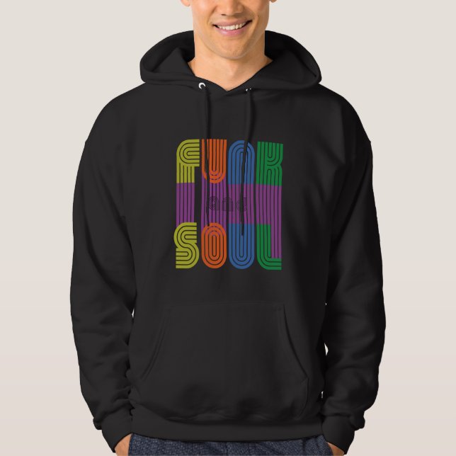 Veste À Capuche funk et soul (Devant)