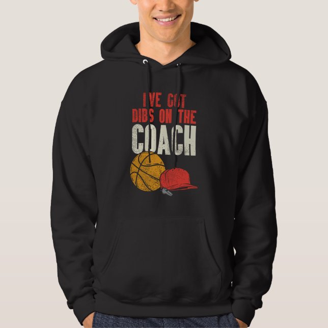 Veste À Capuche Funny Basketball Coach Gag (Devant)