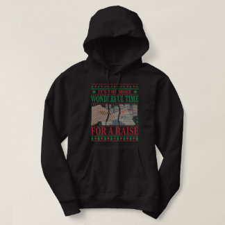 VESTE À CAPUCHE FUNNY CHRISTMAS POKER UGLY SWEATER