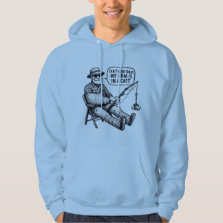 Veste À Capuche Funny Fisherman “Cast” Excuse Hoodie