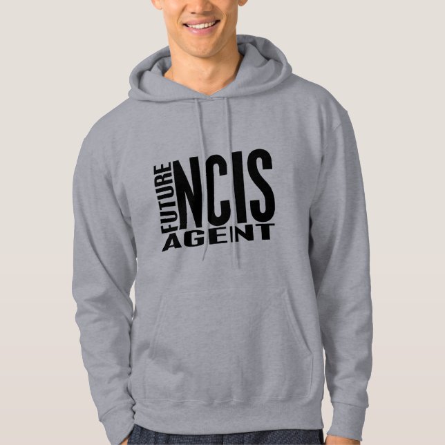 Veste À Capuche Futur agent de NCIS (Devant)