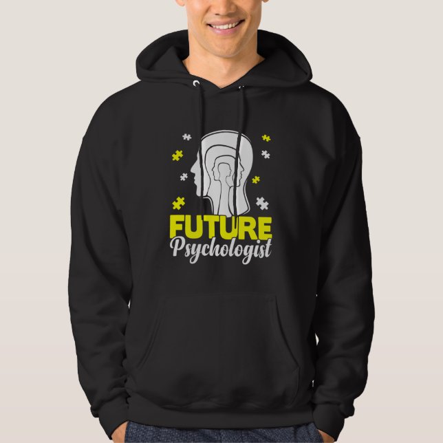 Veste À Capuche Future Psychologist School Psychology Student Grap (Devant)
