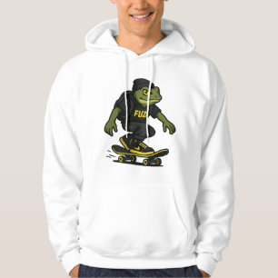 Veste À Capuche FUZI - Vêtements de rue de grenouille de patinage