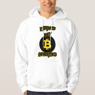 Veste À Capuche Gagné non hérité™ Bitcoin Crypto Flex Edition