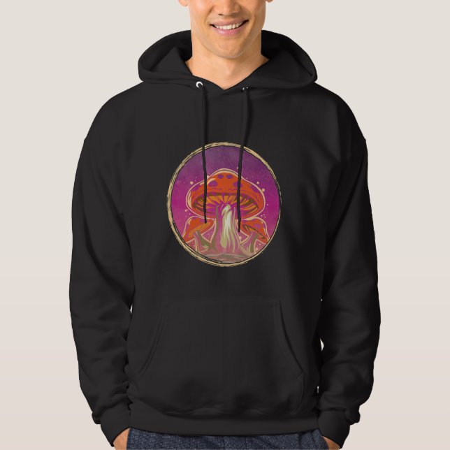 Veste À Capuche Galaxie psychédélique (Devant)