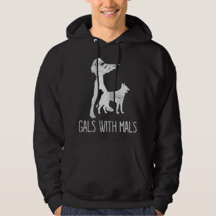 Veste À Capuche Gales Femen Avec Mal Belge Malinois Lover