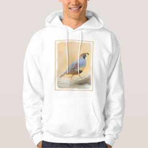 Veste À Capuche Gambrel's Quail Painting Original Bird Art