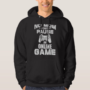 Veste À Capuche gamer gamer gamer no maman je ne peux pas arrêter