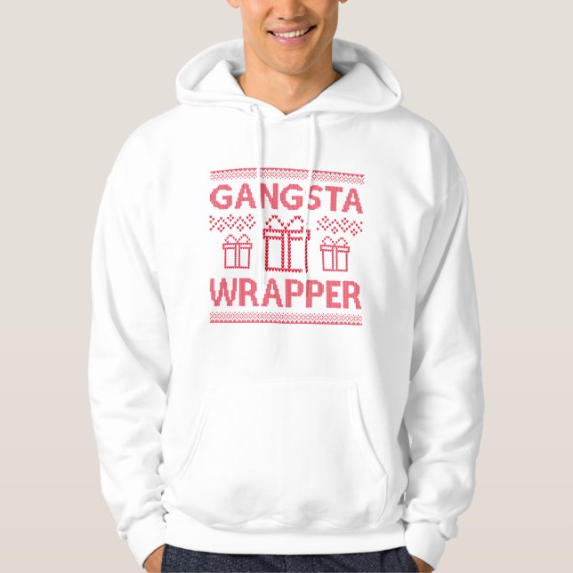Veste À Capuche Gangsta Wrapper (Devant)