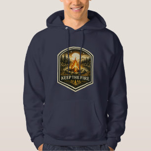 VESTE À CAPUCHE GARDER LE FEU