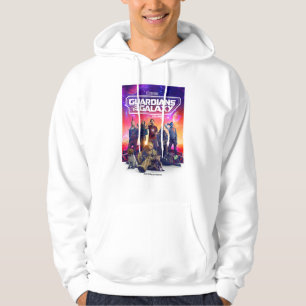 Veste À Capuche Gardiens de la Galaxie Affiche de Groupe de Person