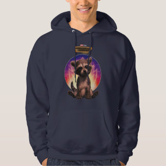 Veste À Capuche Gardiens de la Galaxie Bébé Rocket Assis