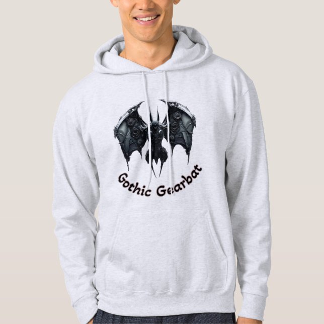Veste À Capuche Gearbat gothique (Devant)