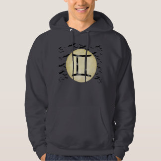 Veste À Capuche Gémeaux de lune de batte