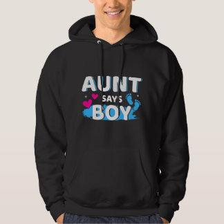 Veste À Capuche Gender reveal aunt says boy matching family baby p