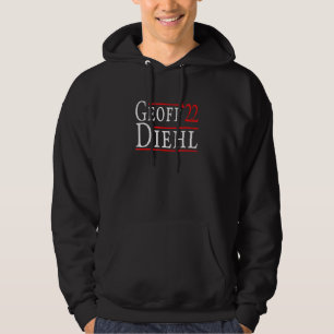 Veste À Capuche Geoff Diehl Pour Gouverneur Massachusetts 2022 Rép