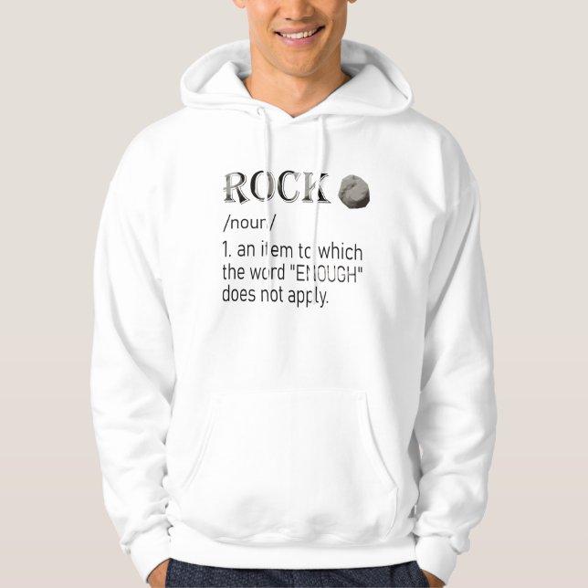 Veste À Capuche Géologue en géologie Rockhounding (Devant)