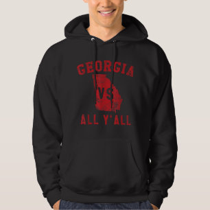 Veste À Capuche Georgia contre All Yall pour Y'All de Georgia Men