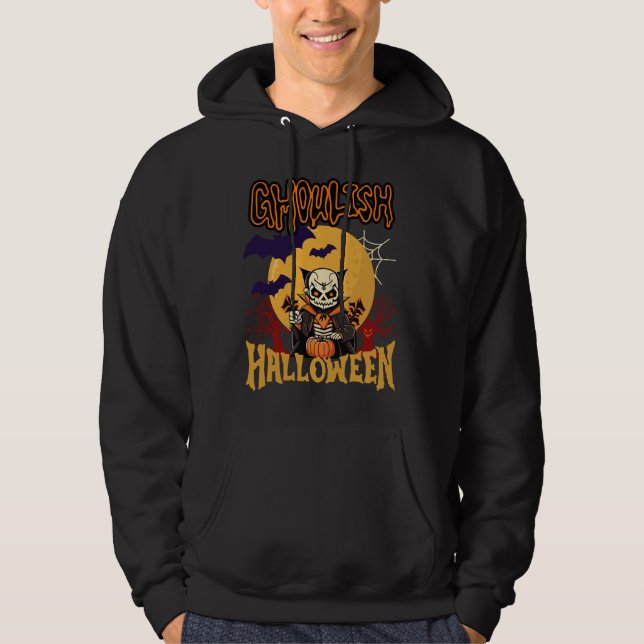 Veste À Capuche Ghouls Halloween (Devant)