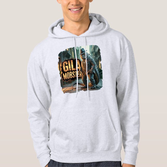 Veste À Capuche Gila Mobster Photographie Combo Créature amusante (Devant)