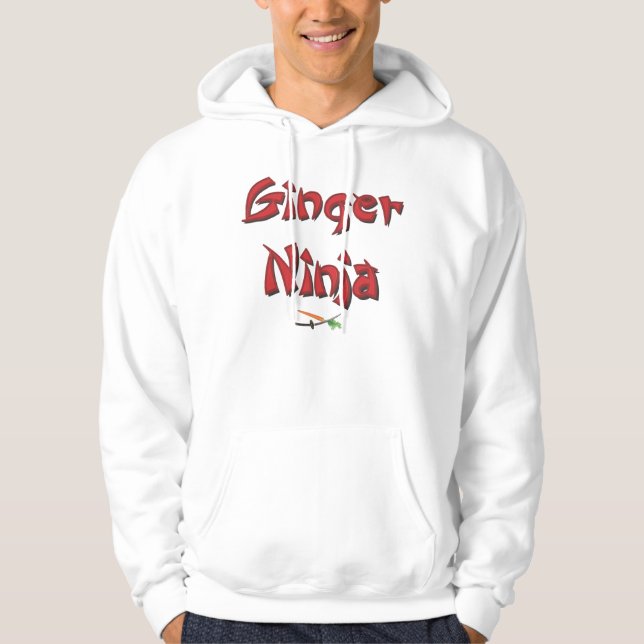 Veste À Capuche gingembre Ninja (Devant)