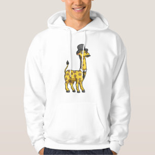 Veste À Capuche Giraffe en Gentleman avec Casquette, Cravate et Mo