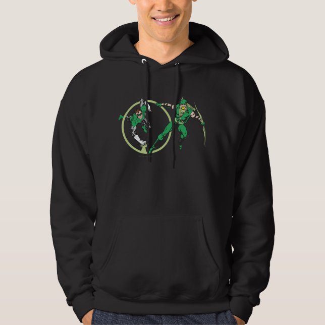Veste À Capuche Gladiateur Emerald & Emerald Archer (Devant)