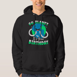 Veste À Capuche Go Planet C'est ton art écologiste d'anniversaire