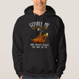 Veste À Capuche Gobble Me Swallow Me - Drôle Thanksgiving