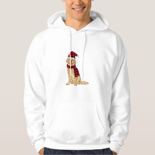 Veste À Capuche Golden Retriever Buffalo Plaid Retriever Dog Lover