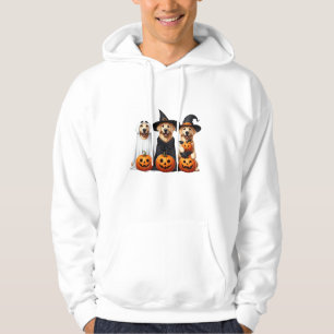 Veste À Capuche Golden Retriever Ghost Halloween Amoureux de les c