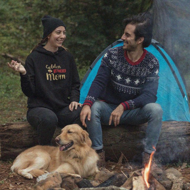 Veste À Capuche Golden Retriever Maman (Créateur téléchargé)