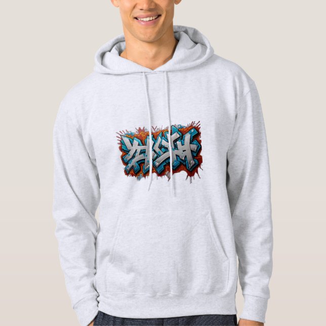 Veste À Capuche Graffiti (Devant)