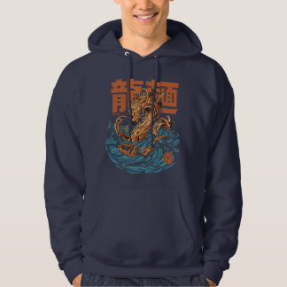 Veste À Capuche Grand Dragon de Ramen au large de Kanagawa