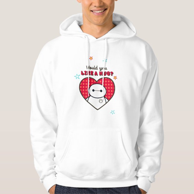 Veste À Capuche Grand héros 6| Baymax - Aimeriez-vous un câlin ? (Devant)