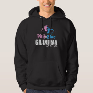 Veste À Capuche Grand-Mère Rose Ou Bleu Vous Aime Genre Bébé Révél