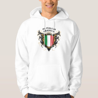 Veste À Capuche Grand-papa italien du numéro un