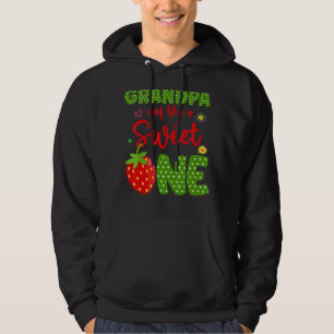 Veste À Capuche Grand-Père De L'Anniversaire Une Fraise 1Er Fruit
