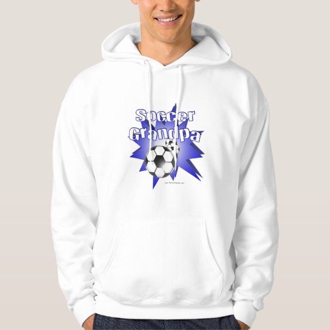Veste À Capuche Grand-père du football (Devant)